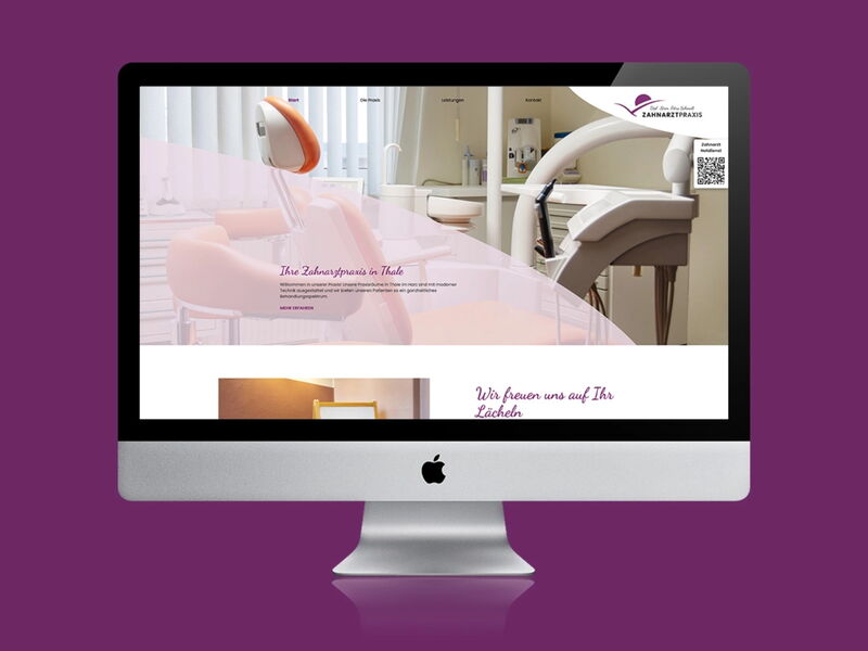 Zahnarztpetraschmidt Website Mockup2x